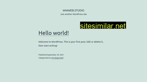 wwweb.studio alternative sites