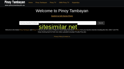 pinoytambayan.su alternative sites