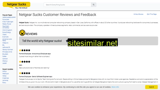 netgear.sucks alternative sites