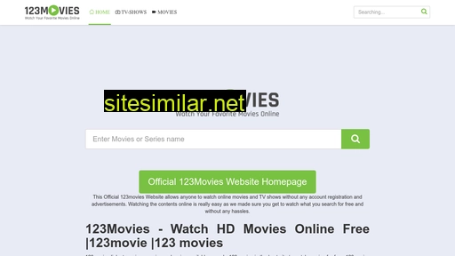 123movies.support alternative sites