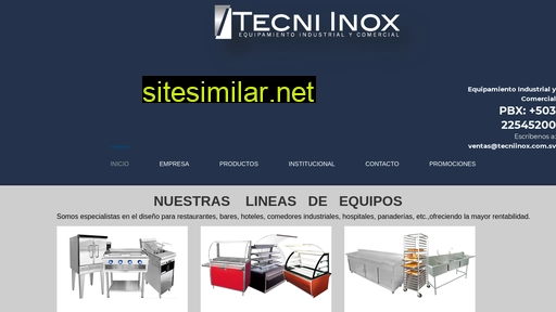 tecniinox.com.sv alternative sites
