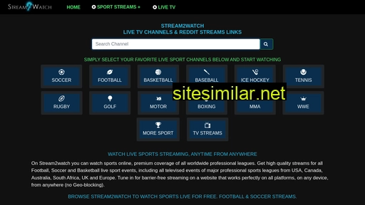 game.stream2watch.sx alternative sites