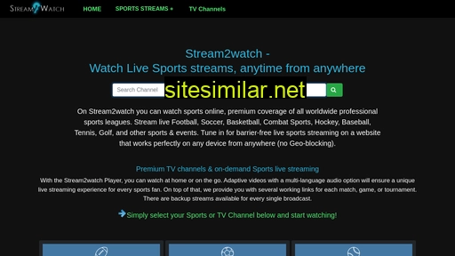 watch.stream2watch.sx alternative sites