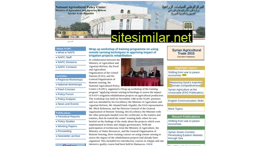 napcsyr.gov.sy alternative sites