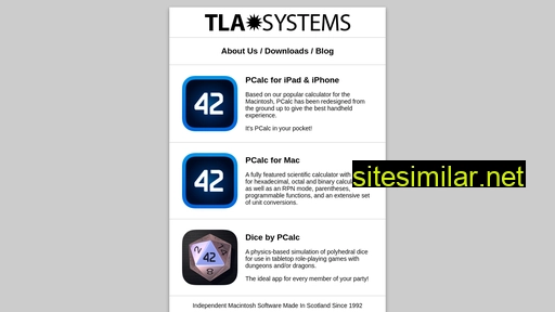 tla.systems alternative sites