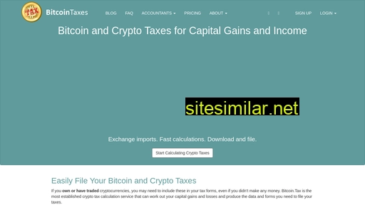 bitcoin.tax alternative sites