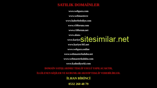 webmaster.tc alternative sites