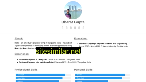 bharatgupta.tech alternative sites