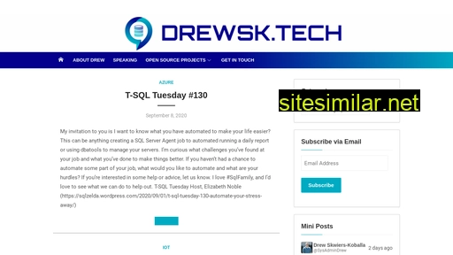 drewsk.tech alternative sites
