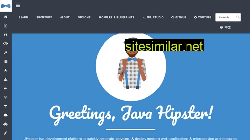 Jhipster similar sites