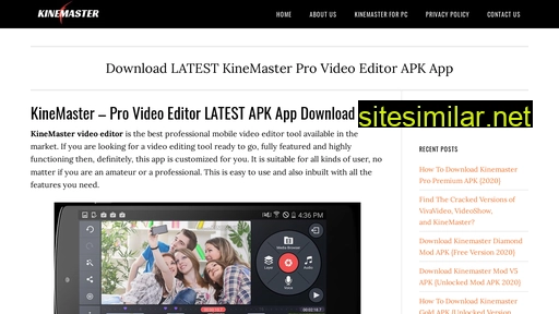 kinemaster.tech alternative sites