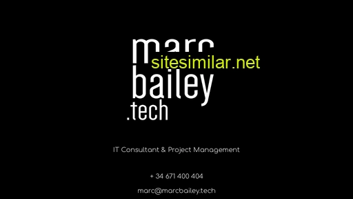 marcbailey.tech alternative sites