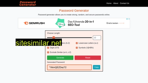 Password-generator similar sites