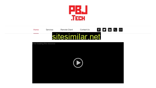 pbj.tech alternative sites