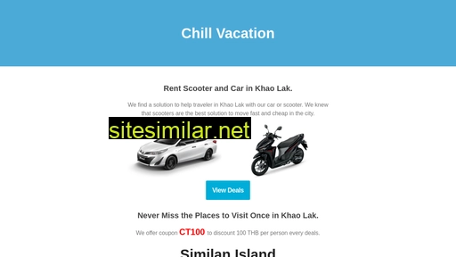 chillvacation.co.th alternative sites