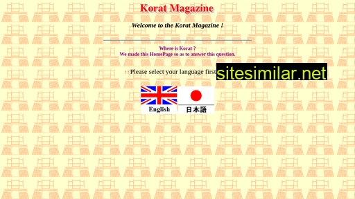 Koratmagazine similar sites