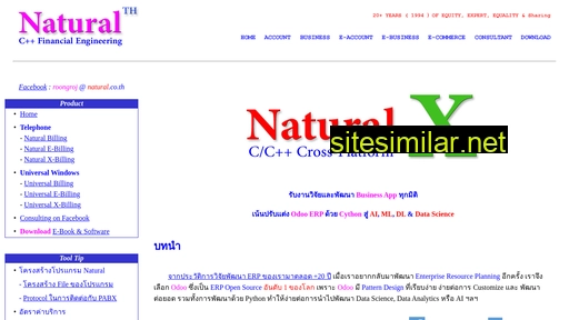 natural.co.th alternative sites