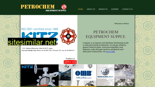 petrochem-equipment.co.th alternative sites