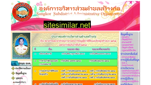 sangkor.go.th alternative sites