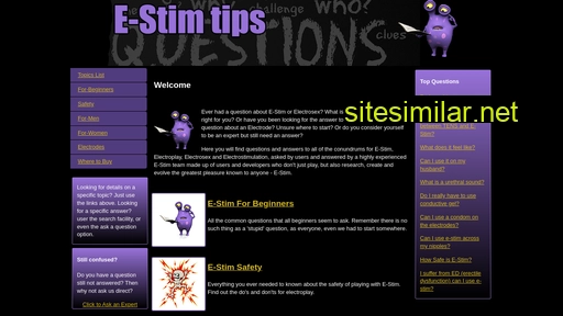 e-stim.tips alternative sites