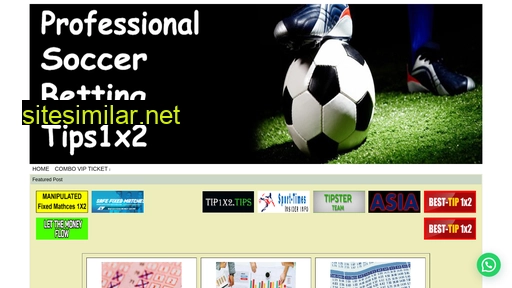 professional-soccer-betting-tips1x2.tips alternative sites