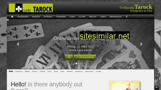 tarock.tirol alternative sites