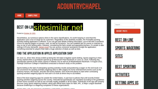 acountrychapel.tk alternative sites
