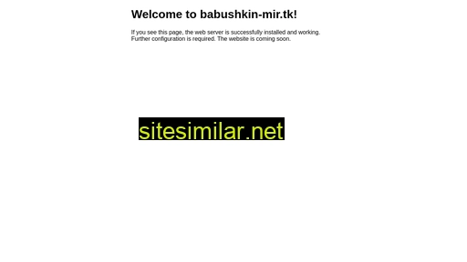 Babushkin-mir similar sites