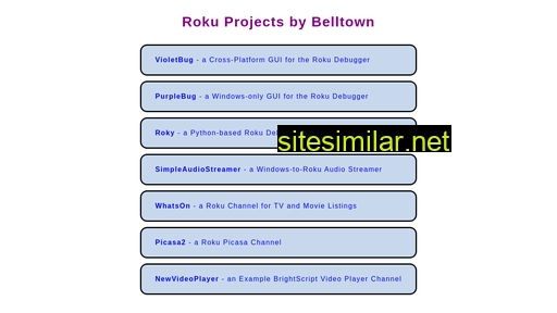 Belltown-site similar sites