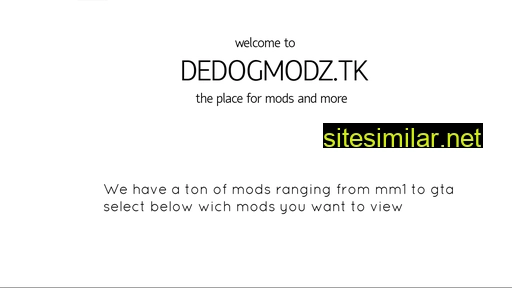 beta2-dedogmodz.tk alternative sites