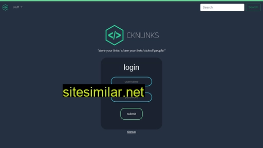 Cknlinks similar sites