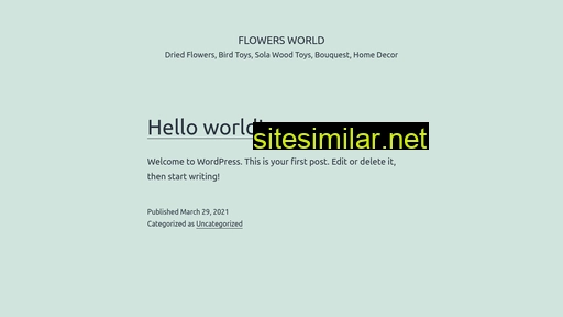 flowersworld.tk alternative sites