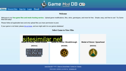 gamemoddb.tk alternative sites
