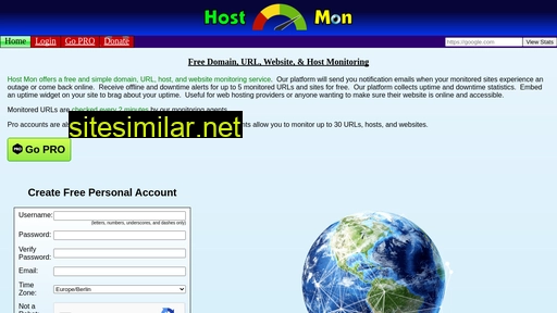 hostmon.tk alternative sites