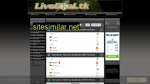 livegoal.tk alternative sites
