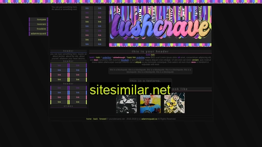 lushcrave.tk alternative sites