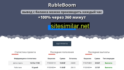rubleboom.tk alternative sites
