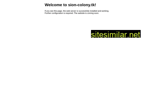 Sion-colony similar sites