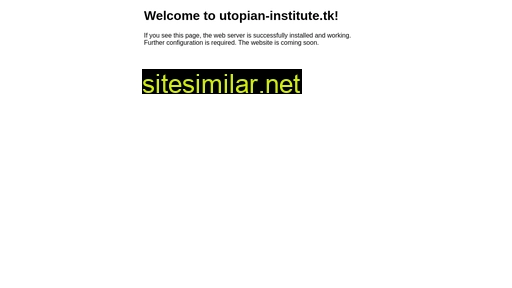 utopian-institute.tk alternative sites