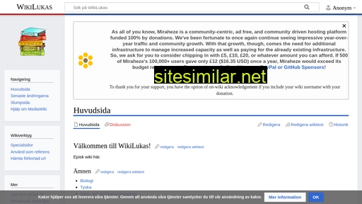 Wikilukas similar sites