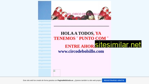 circodebolsillo.es.tl alternative sites