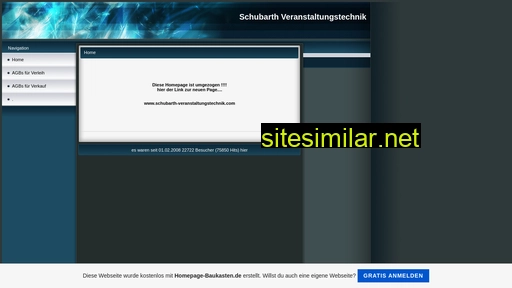 schubarth-veranstaltungstechnik.de.tl alternative sites