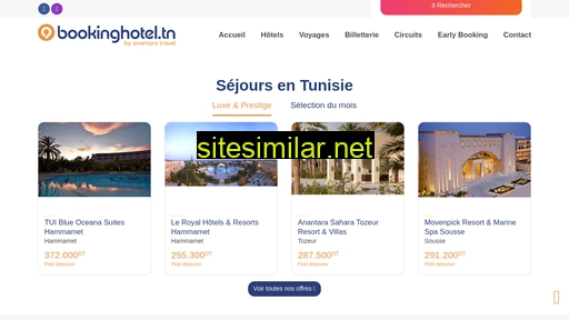 bookinghotel.tn alternative sites