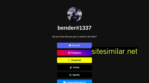 bender.to alternative sites