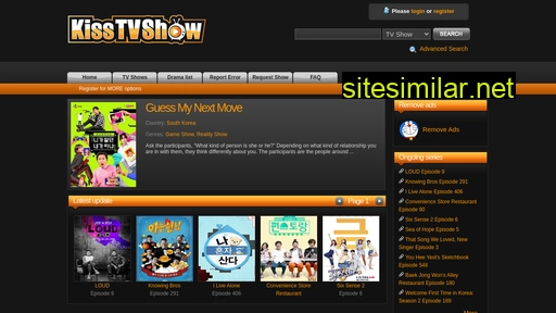 kisstvshow.to alternative sites