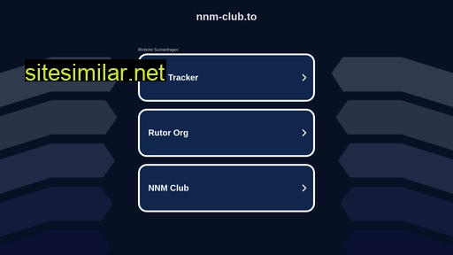 nnm-club.to alternative sites