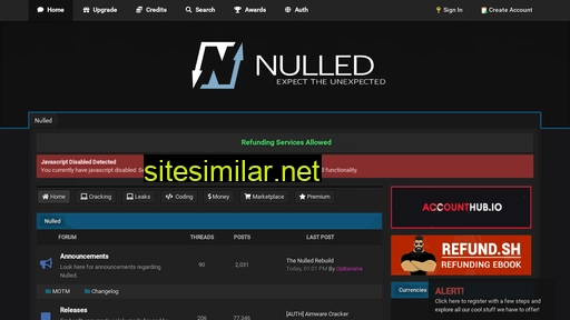 nulled.to alternative sites
