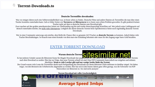 torrent-downloads.to alternative sites