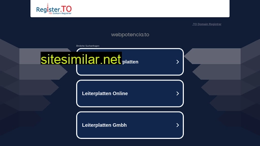 webpotencia.to alternative sites