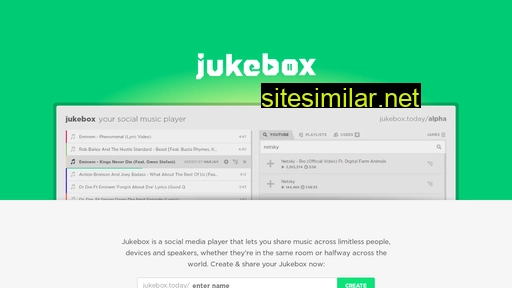 Jukebox similar sites